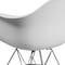 Flash Furniture Alonza Series White Plastic Chair with Chrome Base, PK2 2-FH-132-CPP1-WH-GG - alternate 9